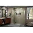 thumbnail image 5 of DreamLine Unidoor-X 70 1/2 in. W x 34 3/8 in. D x 72 in. H Frameless Hinged Shower Enclosure in Oil Rubbed Bronze, 5 of 12