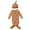 Coffee, variant on Ruyang New Born Baby Knotted Gown, Toddler Long Sleeve Sleeper Soft Romper with Mittens and Hat Set for Boyss Girls