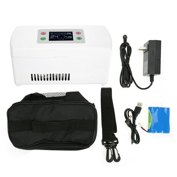 Mgaxyff Portable Insulin Refrigerator Cooler Medical Travel Cooling