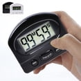 thumbnail image 4 of 1pc LCD Home Digital Count Up Down Kitchen Cooking Timer Magnetic Electronic Alarm AAA Battery Kitchen Tools Gadgets White Black, 4 of 6