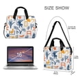 thumbnail image 3 of FORMRS 16" Laptop Bag Carrying Sleeve Case with Handle Travel Shoulder Briefcase, Tropical Jungle Vibes, 3 of 8