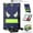 Blue+Green, variant on Allytech Case for Samsung Galaxy Tab S6 Lite 10.4" 2020/2022 Model (SM-P610/P613/P615/P619), Rugged Case with Hidden Kickstand & Adjustable Shoulder Strap, Silicon Edges Shockproof Case, Black