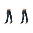 thumbnail image 3 of Qarigey Leg Warmers Socks Fashionable Long Footless Skin Ballet Sock Breathable Winter Friendly Autumn Stockings for Girls azul marino 2piezas, 3 of 6