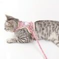 thumbnail image 5 of Walbest Cat Harness Polyester Cotton Gird Design Breathable, S (3937" to 5906" Chest Size), 5 of 6