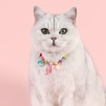 thumbnail image 3 of Pet Collar Exquisite Workmanship Dog Princess Necklace Adjustable Colorful Cat Necklace Jewelry Pet Supplies-Fish,M, 3 of 8