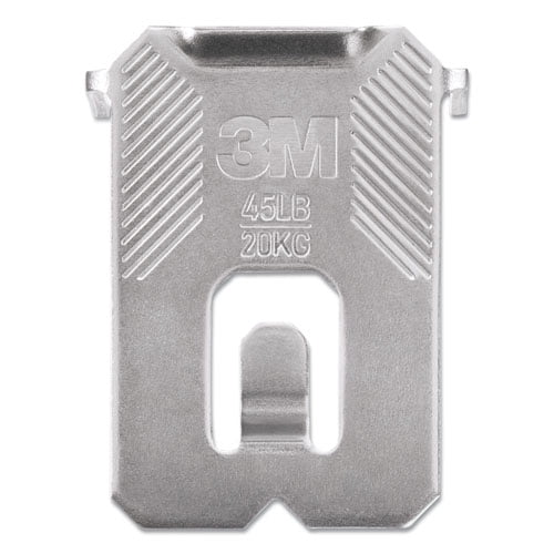 "Claw Drywall Picture Hanger, Holds 45 Lbs, 3 Hooks And 3 Spot Markers, Stainless Steel | Bundle of 5 Packs"