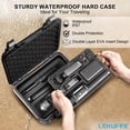 thumbnail image 5 of Lekufee Waterproof Hard Case for DJI Osmo Pocket 4, Osmo Pocket 3, Mic 3/2/Mini, Creator Combo,Power Expansion Combo,Vlogging Camera and Accessories(Case Only), 5 of 7