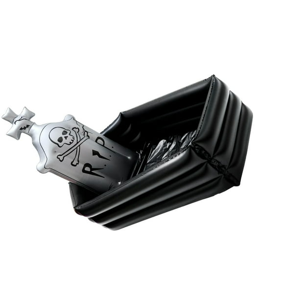 PVC Beverage Coolers With Eerie Tombstone Design For Outdoor Gatherings