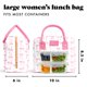 thumbnail image 4 of Bolsa Térmica para Almuerzo Fit & Fresh Bloomington Rosa, 4 of 6
