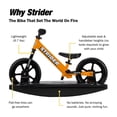 thumbnail image 5 of Strider 12” Sport Bike (Orange) + Rocking Base - Helps Teach Baby How to Ride a Balance Bicycle - for Kids 6 Months to 4 Years - Easy Assembly & Tool-Free Adjustments, 5 of 8