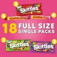 thumbnail image 5 of SKITTLES & STARBURST Variety Pack Full Size Chewy Candy Assortment, 37.05 oz, 18 Bars, 5 of 5