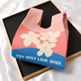 thumbnail image 1 of Diseño de nicho, bolso de mano de punto a juego con el color de la niña de las flores, hombro femenino para preparar una nueva personalidad versátil marea sexy 20*12*36cm, 1 of 5