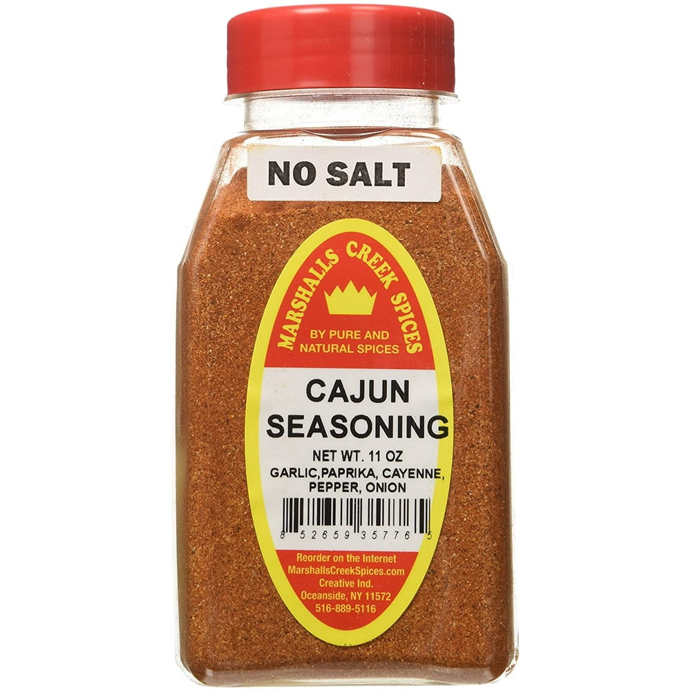 Marshall’s Creek Spices Cajun Seasoning Freshly Packed in Large Jars
