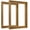 Brown, variant on Floating Frame for 8x10 Canvas Oil Paintings, 2 Pack Antique Canvas Frame with 0.9" Deep, Floater Frame for Canvas Prints Wall Art/Portrait/Landscape Kitchen Dining Room Staircase Decor (Gold)