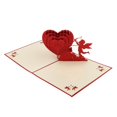 thumbnail image 3 of Tarjetas De Felicitación Tarjetas De Felicitación Tarjetas De Agradecimiento Tarjetas Tarjetas De Navidad Con Creativo En 3D Cupido BLESIY Tarjeta de felicitación emergente 3d, 3 of 8