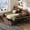 Vintage, variant on Corner Bed Frame, with Bookcase Headboard & 2 Drawer