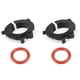 thumbnail image 2 of 1 par de adaptadores de base de bombilla de faro LED H7 para Sonata QASHQAI KIA, 2 of 7