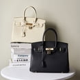 thumbnail image 4 of Bolso grande de platino con patrón de lichi, bolso de piel de vaca con capa superior de cuero genuino, bolso Kelly de gran capacidad, nueva tendencia 2025, 4 of 5