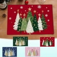 thumbnail image 5 of Christmas Placemats, Table Mats, Holiday Dining Decor, Festive Christmas Home Living Room Decoration Placemat for Family Gatherings and Dinner Parties, 5 of 5