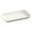 Beige, variant on Rectangular Serving Tray Plastic BBQ Hot Pot Fruit Dish Appetizer Plate Kitchen Food Saver Small Size Easy Clean