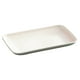 thumbnail image 2 of Platos rectangulares de plástico | Bandeja de snacks de gran capacidad, bandeja de fruta, barbacoa y plato de salchicha Hot Pot | Duradero, fácil de limpiar, versátil 24,5x14,5 cm, 2 of 7