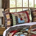 thumbnail image 2 of Global Trends Caribou Creek Lodge Quilted Bed Pillow Sham, Standard 20" x 26", 2 of 5