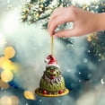 thumbnail image 5 of Stole Acrylic Pendant Tree Decoration  1PC Decoration How The Stole With Present Ornament, 5 of 5