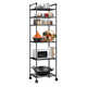 thumbnail image 1 of Estante Organizador Metálico De 6 Niveles De Cocina Baño Negro, 1 of 7