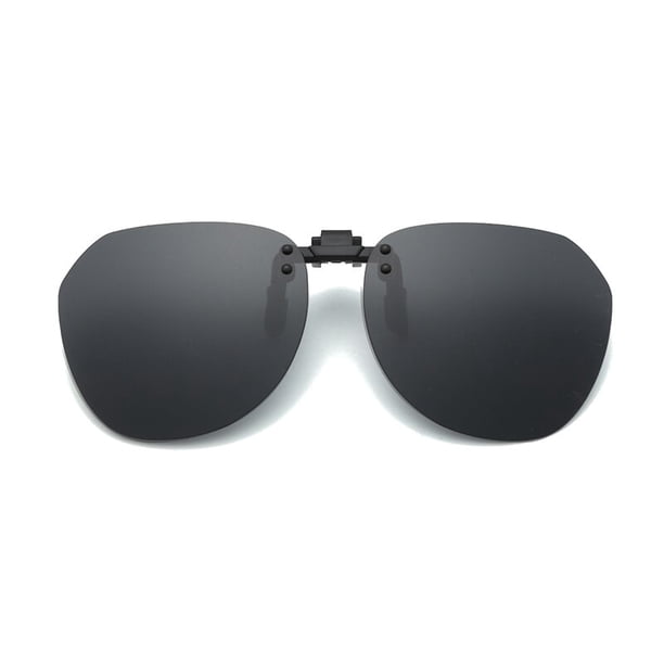 Gafas de sol polarizadas con Clip para hombre y mujer, lentes de espejo con Flash para Conductor, cubierta para gafas de visión nocturna, UV400 Fivean unisex