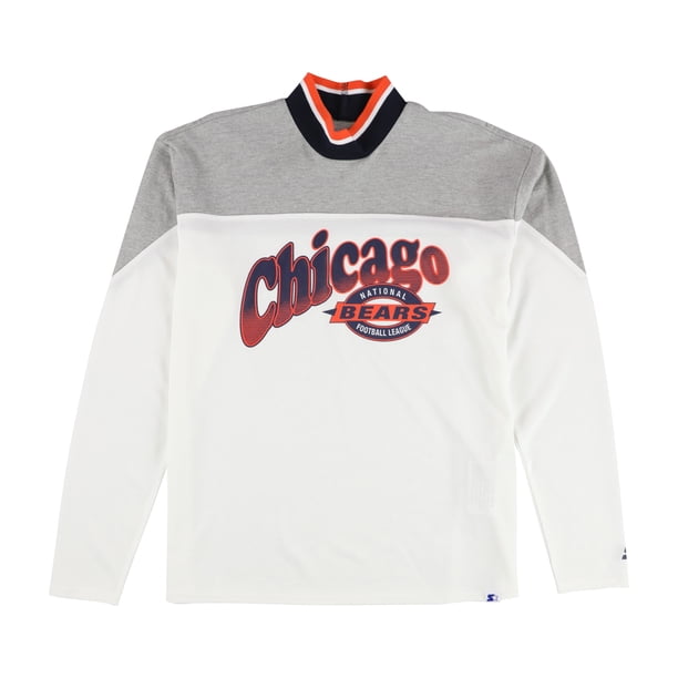 STARTER Mens Chicago Bears Graphic T-Shirt, bea, M