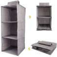 thumbnail image 4 of DIY Closet Organizer Portable Wardrobe with Non-Woven Fabric, Gray, 4 of 4