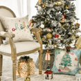 thumbnail image 3 of colorlife Merry Christmas Nutcracker Blue Throw Pillow Covers, 18 x 18 Inch Winter Holiday Party Cushion Case Decoration for Sofa Couch Set of 4, 3 of 6