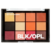 BLK/OPL 12 Well Eye Shadow Palette, Highly Pigmented, Talc Free, Haute Heat, .42 oz