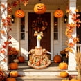 thumbnail image 2 of YuanGuangQ Thanksgiving Fall Maple Goose Outfit Goose Clothes for 23 in Cement or Plastic Geese Costume Dress for Yard Lawn Outdoor Garden Duck Statue Autumn Party Holiday Decor, 2 of 6