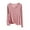 Pink, variant on Underwear Women Ultra-Soft Long Johns Set Base Layer Women's Color Long-sleeved V-neck Undershirt Top,Yellow,L