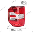 thumbnail image 4 of for Ford Maverick Lariat 2022 - 2023 2024 Halogen Tail Light Right Side Rear Light -, 4 of 5