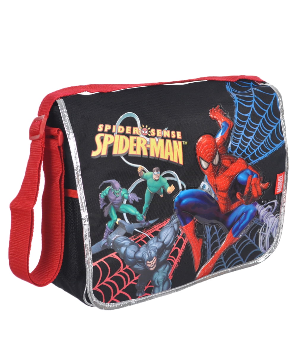 spiderman messenger bag