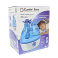 Comfort Zone Portable Ultrasonic Humidifier for Small Space, Bedroom
