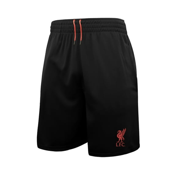 Icon Sports Men's Liverpool Officially Poly Soccer Shorts -05 Large