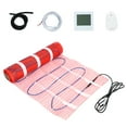 thumbnail image 2 of Happydeer 110V High Efficiency Electric Underfloor Heating System, Heating Mat with Digital Floor Sensing Thermostat, Heating Evenly Waterproof, Suitable for Home, 2 of 9
