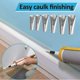 thumbnail image 2 of 32 piezas de herramienta de calafateo de silicona, sellador de herramientas de calafateo 3 en 1, 14 piezas de boquillas de acabado de calafateo, kit de raspador de plástico para esquina de piso de co, 2 of 5