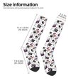 thumbnail image 2 of Yiaed Music Player Print Great elasticity Adult Stockings Sports socks for Men and Women, 2 of 6