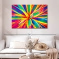 thumbnail image 2 of Elephant Stock Succulent Wall Art - Horizontal Canvas Wall Art - Living Room Wall Decor - Abstract Canvas - Orange And Brown Decor - 48" x 32", 2 of 8