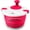 Gray, variant on Large Salad Spinner- Wash, Spin & Dry Salad Greens, Fruits & Vegetables, 5qt, CTG-00-SASG Grey