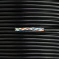 thumbnail image 4 of NavePoint CAT5e Outdoor Gel Filled Direct Burial Rated, 1000ft, Solid Conductor, Black, Bulk Ethernet Cable, 24AWG 4 Pair, Unshielded Twisted Pair (UTP), 4 of 4