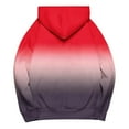 thumbnail image 5 of YUGYXL Oversized Hoodies for Women Plus Size Drawstring Graphic Hoodie Loose Preppy Sweatshirt with Pocket Womens Pullover Red XL, 5 of 5