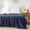 03 Dark Blue-King (106"x90"), variant on King (106"x90") 03 Dark Blue Summer Comforter For Hot Sleepers