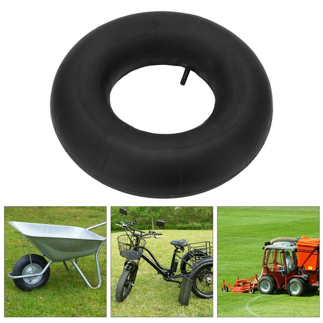 Wheel Inner Tube, Wear Resistant Safe Tractor Inner Tube Stable with Straight Valve for Trailers