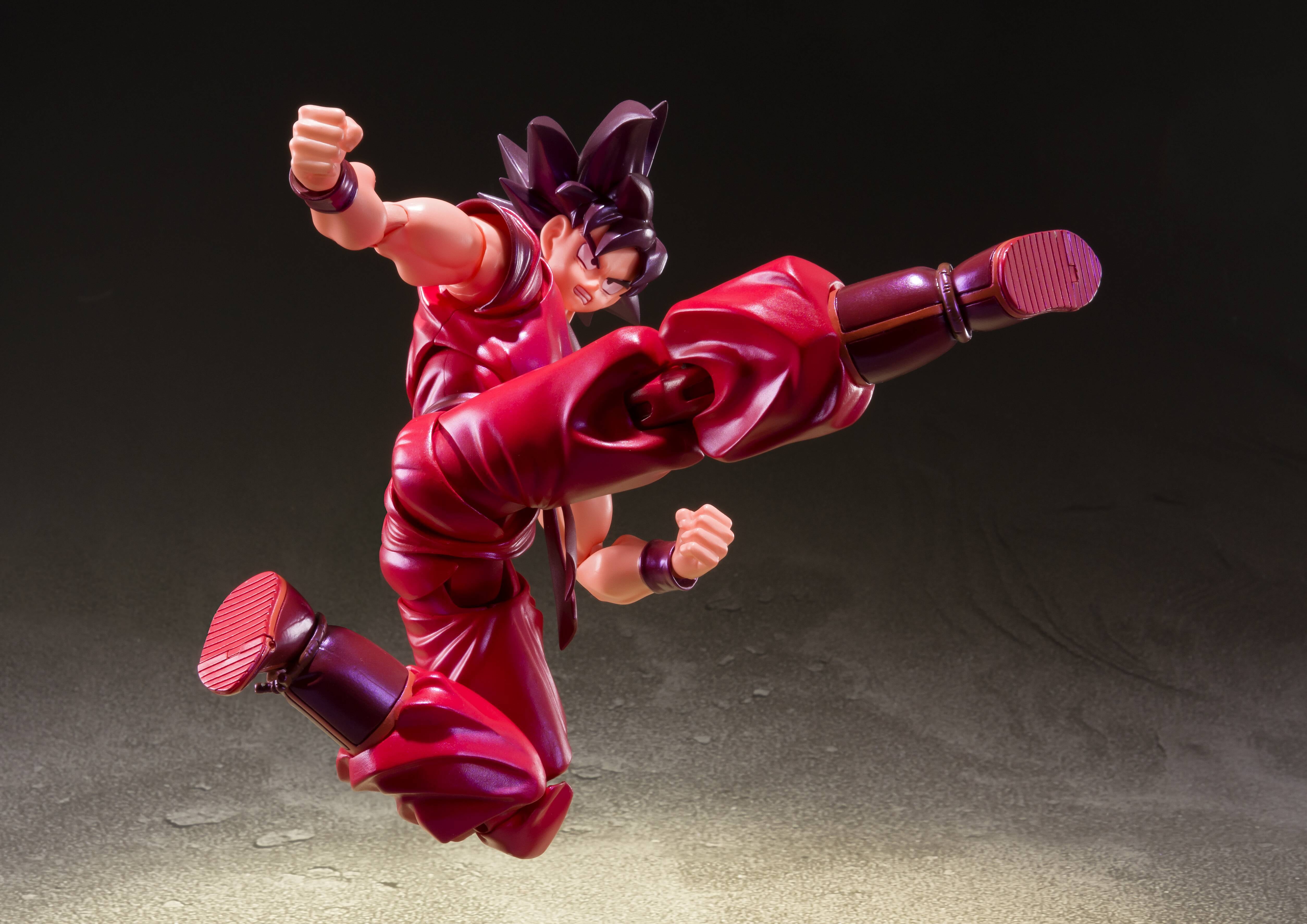 Goku kaioken deals action figure