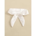 thumbnail image 6 of Yunliwuli Baby Girls Romper Dress Heart Pattern Bowknot Straps Sleeveless Mesh Skirt Hem Bodysuits Summer Clothes with Headband, 6 of 10